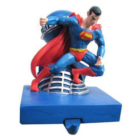 Kurt Adler - Superman Animated 5-Inch Resin Stocking Holder