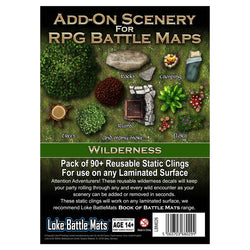 Battle Mats: Add On Scenery - Wilderness