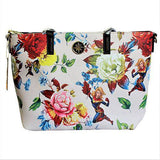 Loungefly Captain Marvel Floral Tote Purse