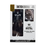 McFarlane Toys DC Multiverse The Batman Who Laughs Sketch Edition Gold Label 7-Inch Scale Action Figure - Entertainment Earth Exclusive