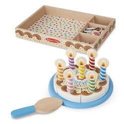 Melissa & Doug - Wooden Birthday Cake