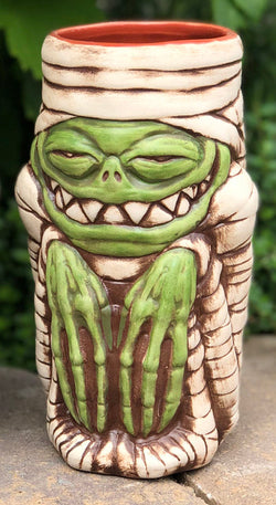 Biggs Tiki: Rummy Mummy Tiki Mug (Moldy Green)