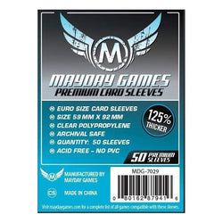 Mayday Deck Protector: Euro Premium Card Sleeves (150ct)