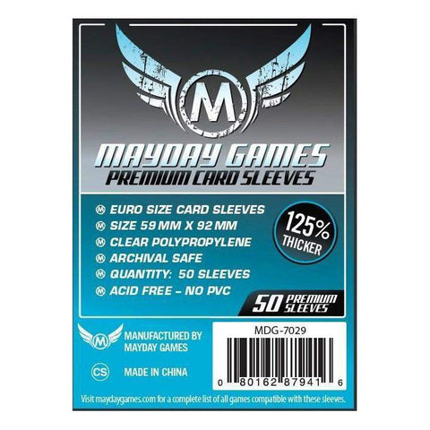 Mayday Deck Protector: Euro Premium Card Sleeves (150ct)