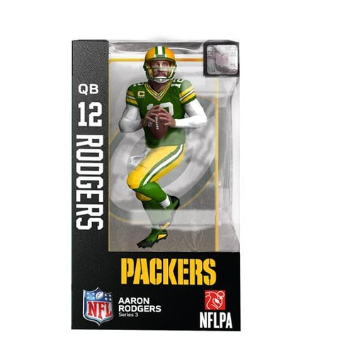 NFL Series 3 Green Bay Packers Aaron Rodgers Action Figure (Regular)