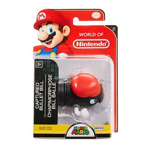 Nintendo 2 1/2-Inch Mini-Figure - Captured Bullet Bill