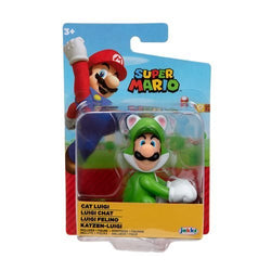 Nintendo Super Mario 2 1/2" Mini-Figure - Cat Luigi