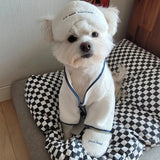 Anniepaw Pet Bathrobe Soft Drying Towel Warm Pajamas for Dogs