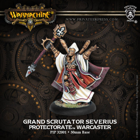 Warmachine: Protectorate of Menoth Grand Scrutator Severius