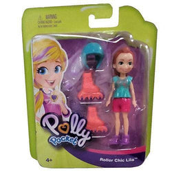 Polly Pocket Active Pose - Roller Chic Lila