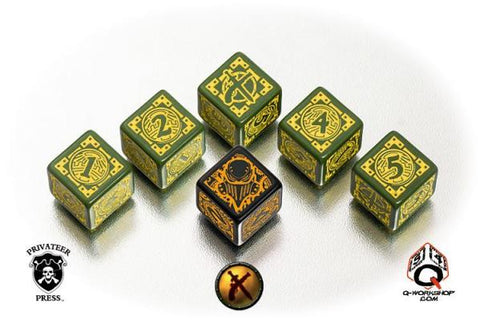 Warmachine: Mercenaries Faction Dice