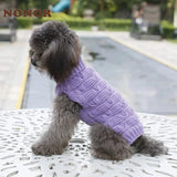 Anniepaw Puppy Dog Sweaters for Small Medium Dogs Cats Clothes Winter Warm Pet Turtleneck Chihuahua Vest Soft Yorkie Teddy Jacket