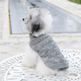 Anniepaw Puppy Dog Sweaters for Small Medium Dogs Cats Clothes Winter Warm Pet Turtleneck Chihuahua Vest Soft Yorkie Teddy Jacket