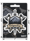 Sticker: Roll Your Fate Waterproof Die Cut