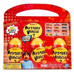 Ryan's World Mystery Egg 1:64 Scale Vehicle 3-Pack