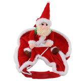 Anniepaw Santa Claus Riding Dog Costume: Christmas & Halloween Pet Outfit