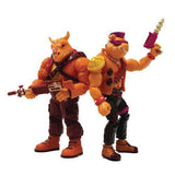 SDCC 2022 BST AXN Teenage Mutant Ninja Turtles Arcade Bebop and Rocksteady 5-Inch Action Figures PX