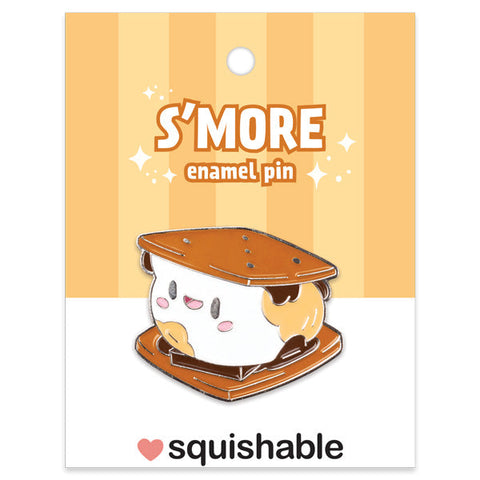 Squishable S'more Enamel Pin