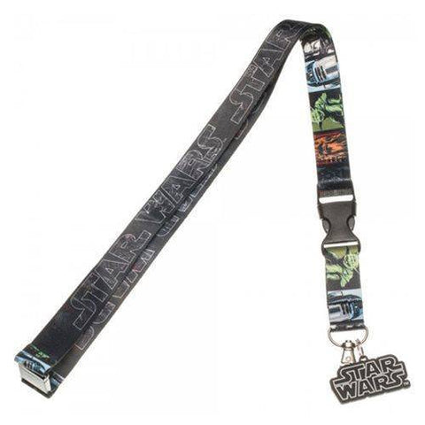 Star Wars Multi Character Lanyard