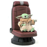 Star Wars The Mandalorian Child in Chair 1:2 Scale Statue