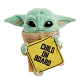 Star Wars The Mandalorian The Child On Board Plush Sign