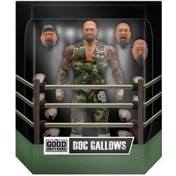 Super7 Good Brothers Wrestling Ultimates Doc Gallows 7-Inch Action Figure