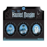 Super7 Haunted Mansion Hitchhiking Ghosts 3 3/4-Inch ReAction Figure Set of 3 - SDCC Exclusive