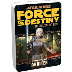 Star Wars: Force and Destiny: Arbiter Specialization Deck