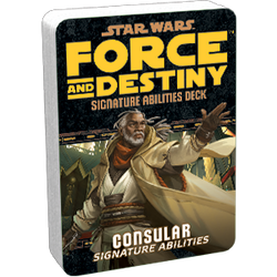 Star Wars: Force and Destiny: Consular Signature Abilities Deck