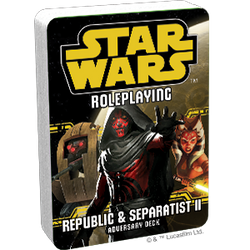 Star Wars Roleplaying: Republic and Separatist II Adversary Deck