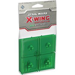 Star Wars X-Wing 1st Edition: Green Bases and Pegs