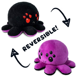 TeeTurtle Reversible Spider: Black/Purple (Mini)