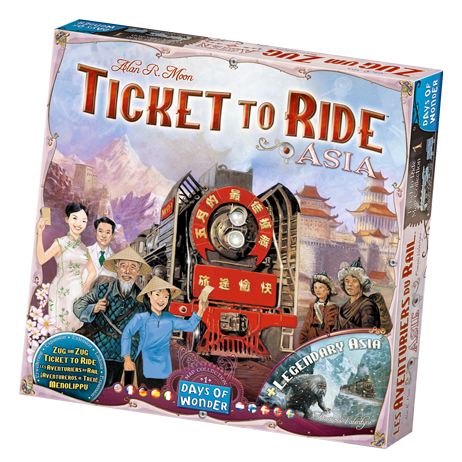 Ticket to Ride: Asia Map Collection 1