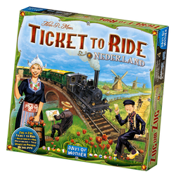 Ticket to Ride: Nederland Map Col 4