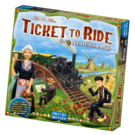 Ticket to Ride: Nederland Map Col 4