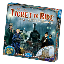 Ticket to Ride: United Kingdom Map Col 5