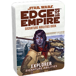 Star Wars: Edge of the Empire: Explorer Signature Abilities Deck