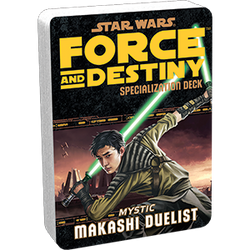 Star Wars: Force and Destiny: Makashi Duelist Specialization Deck