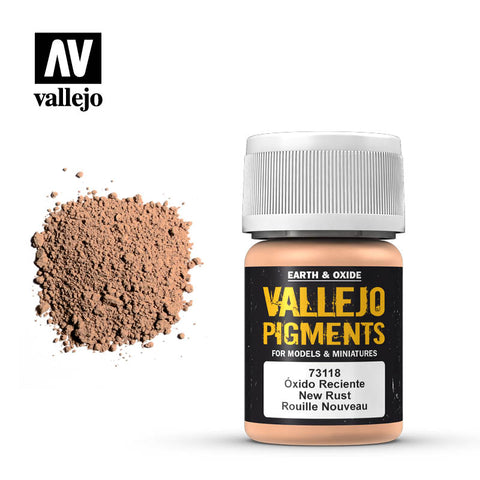 Vallejo Pigments: New Rust