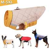 Anniepaw Waterproof Winter Dog Vest Jacket for Small to Large Dogs Warm Padded Coat for French Bulldog