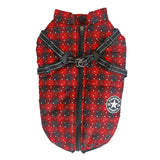 Anniepaw Winter Pet Dog Jacket with Harness Warm Dog Clothes for Small Medium Dogs Coats