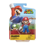 World of Nintendo 4" Action Figure - Mario with 1-Up Mushroom