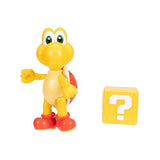 World of Nintendo 4" Action Figure - Red Koopa Troopa with Question Block