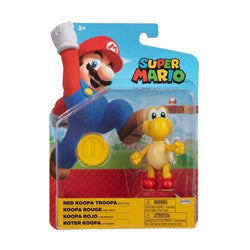 World of Nintendo 4 Inch Action Figure - Red Koopa Troopa