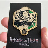 Zen Monkey Attack on Titan Golden Series - 1st Edition Enamel Pin - Select Figure(s)