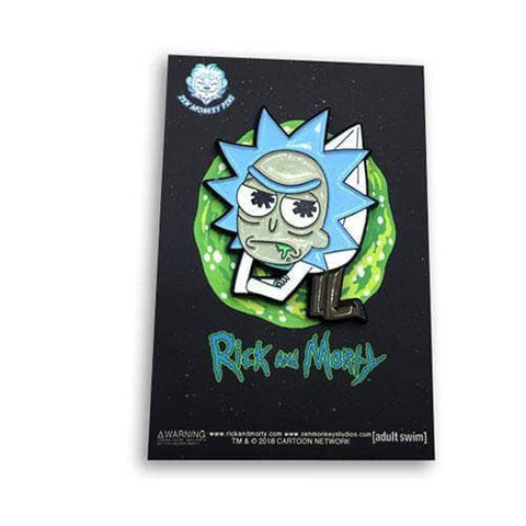 Zen Monkey: Hanging Lil' Rick - Rick and Morty Enamel Pin