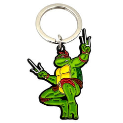 Zen Monkey: Leaping Raphael - Teenage Mutant Ninja Turtles Keychain