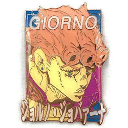 Zen Monkey: Pastel Giorno (Pastel JoJo Collection) - JoJo's Bizarre Adventure Enamel Pin