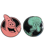 Zen Monkey: Patrick and Squidward - SpongeBob SquarePants Pin Set