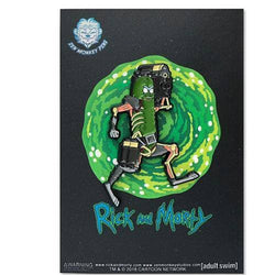 Zen Monkey: Pickle Rick's Laser Cannon - Rick and Morty Enamel Pin